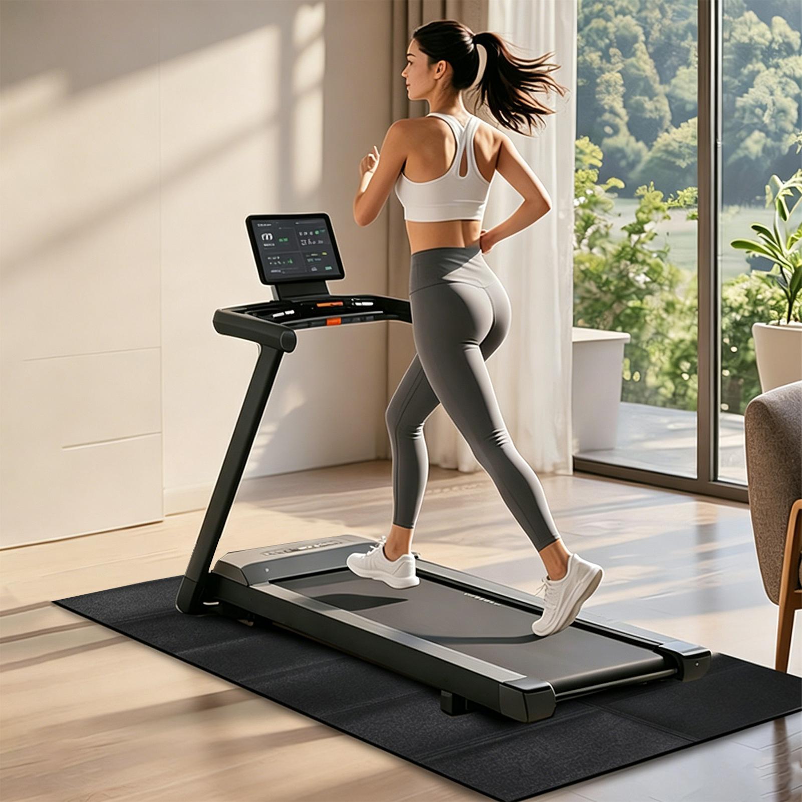 Treadmill Mat Vibration Absorb - Yoga Mat review and price