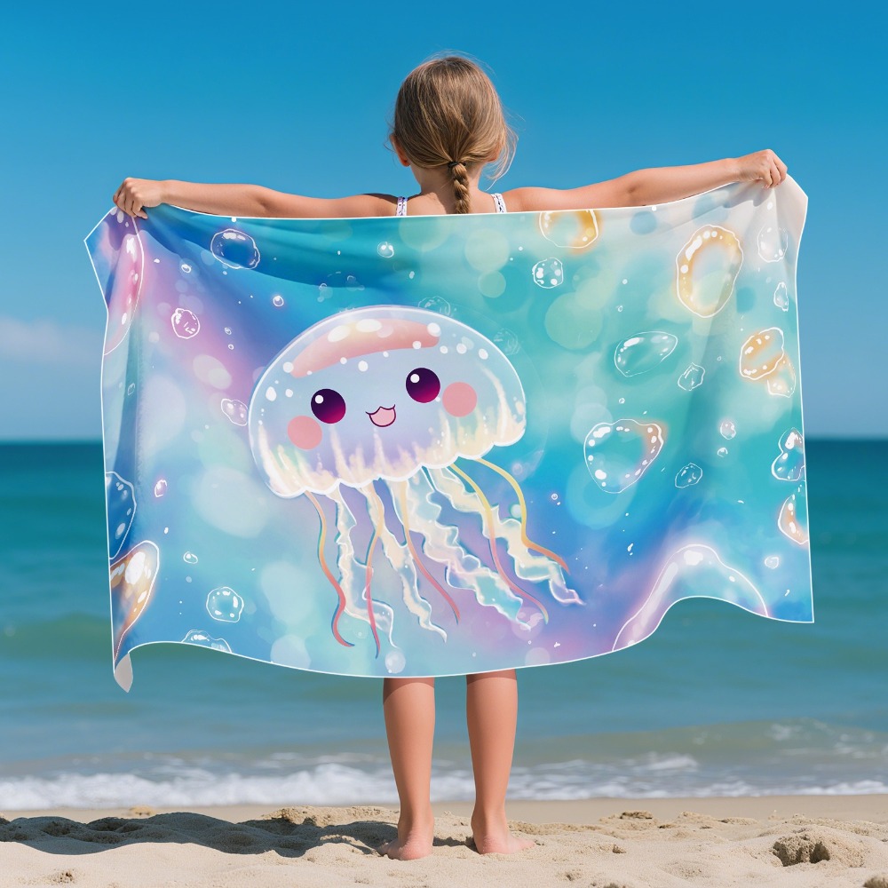 Cartoon Pattern Beach Towel Ki - Yoga Mat review and price