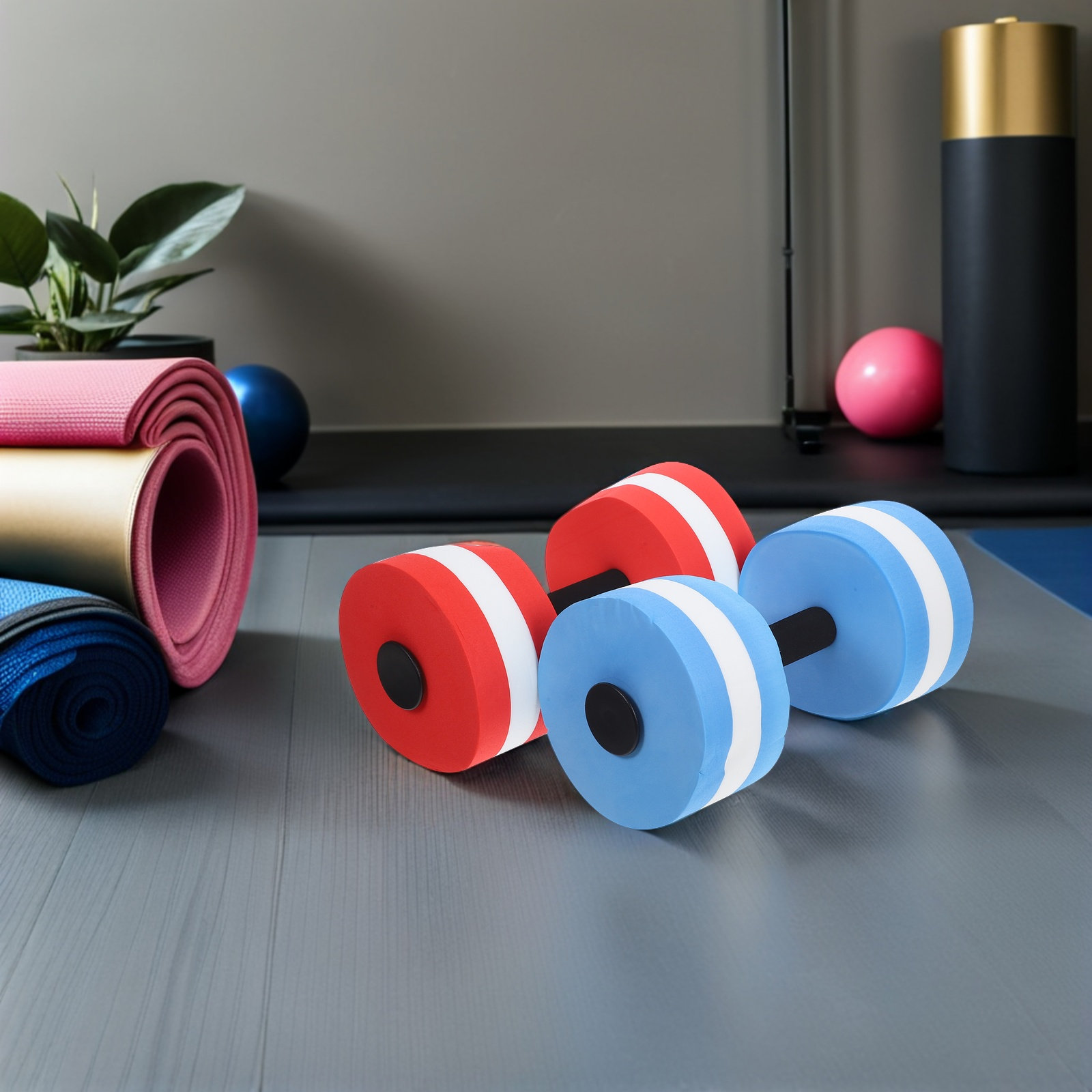 2Pcs Aquatic Dumbbells Eva Flo - Dumbbell Set review and price
