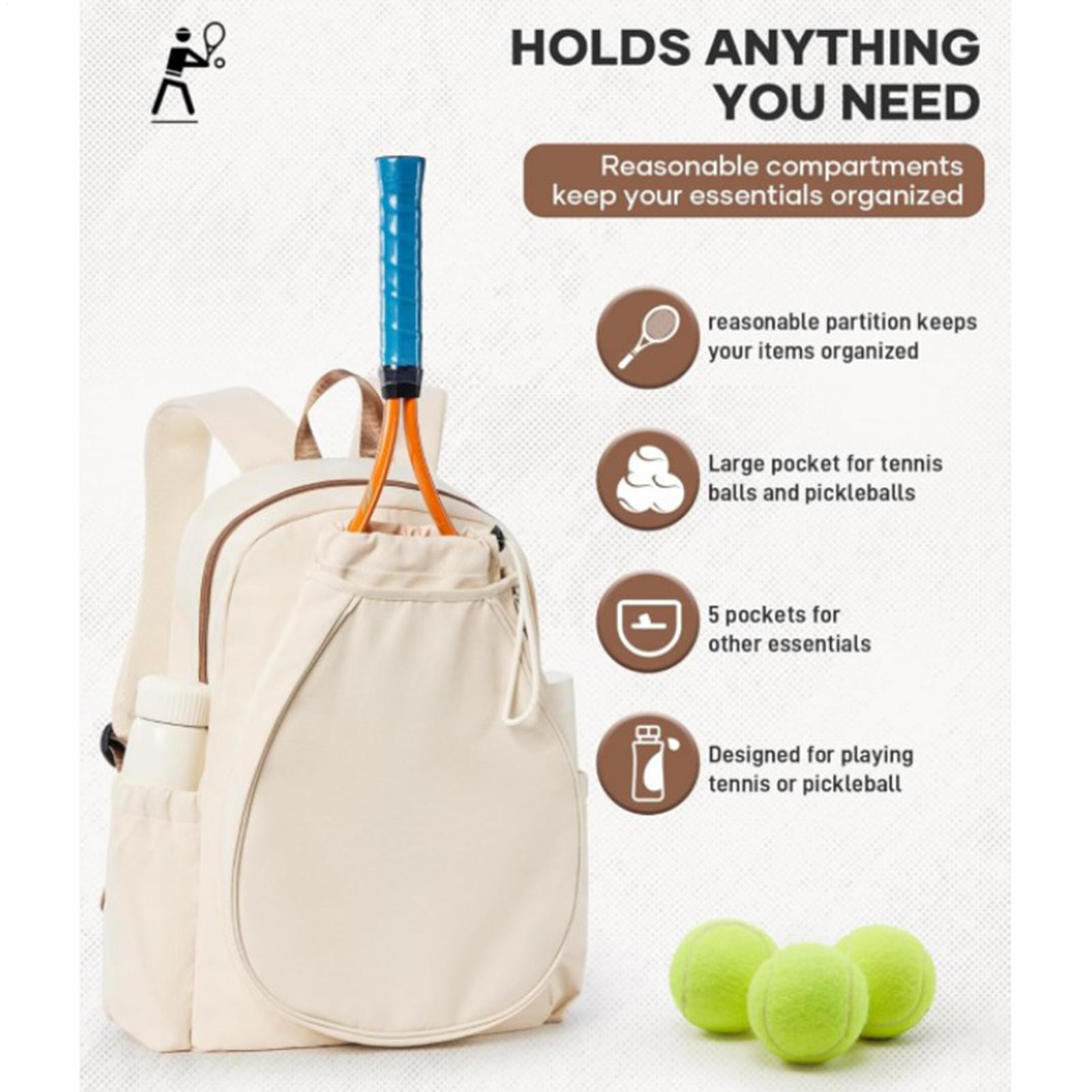 Pickleball Bags For Men Holds  - Tennis Racket review and price