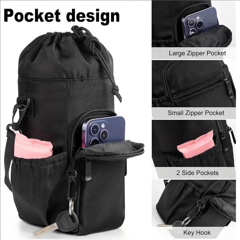 Portable Water Bottle Bag with - Sports Water Bottle Insulated review and price