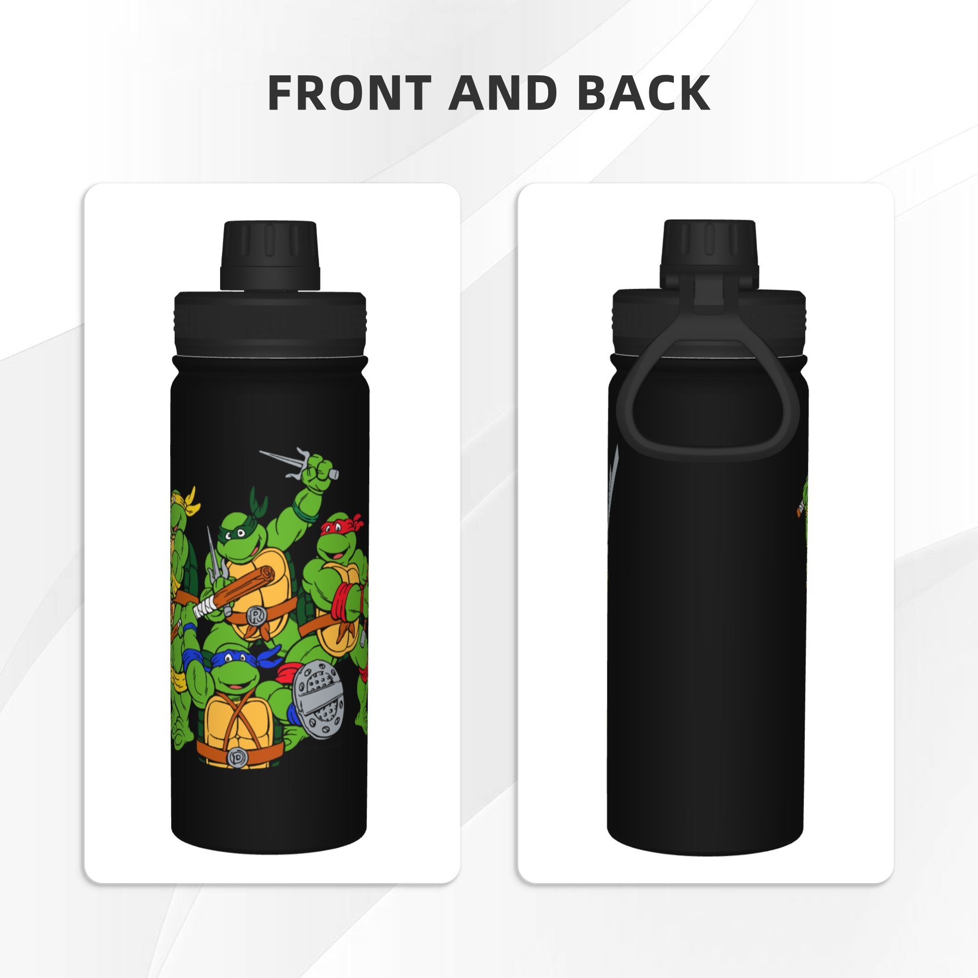 Cartoon Ninja T-Turtles 18OZ S - Sports Water Bottle Insulated review and price