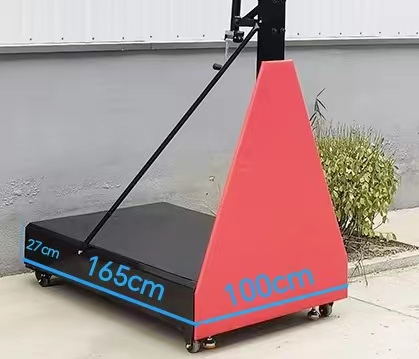 Adjustable-height Mobile Baske - Basketball Hoop review and price