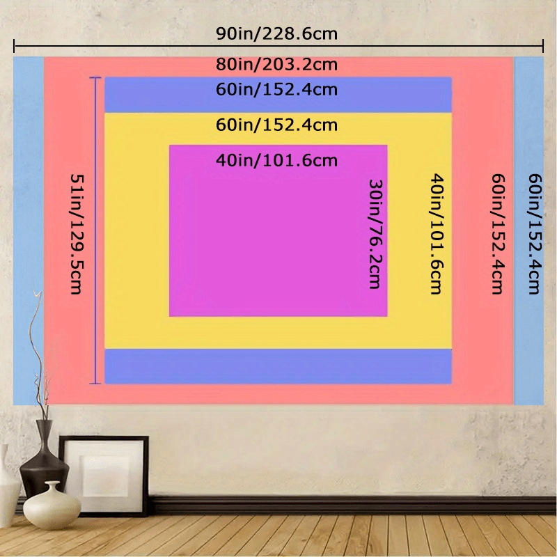 Colorful Tennis Ball Tapestry, - Sports Equipment Poster review and price