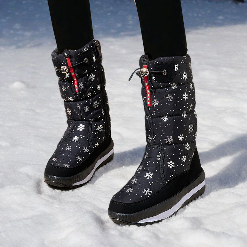 Women Winter Snow Boots Thick  - Resistance Band review and price