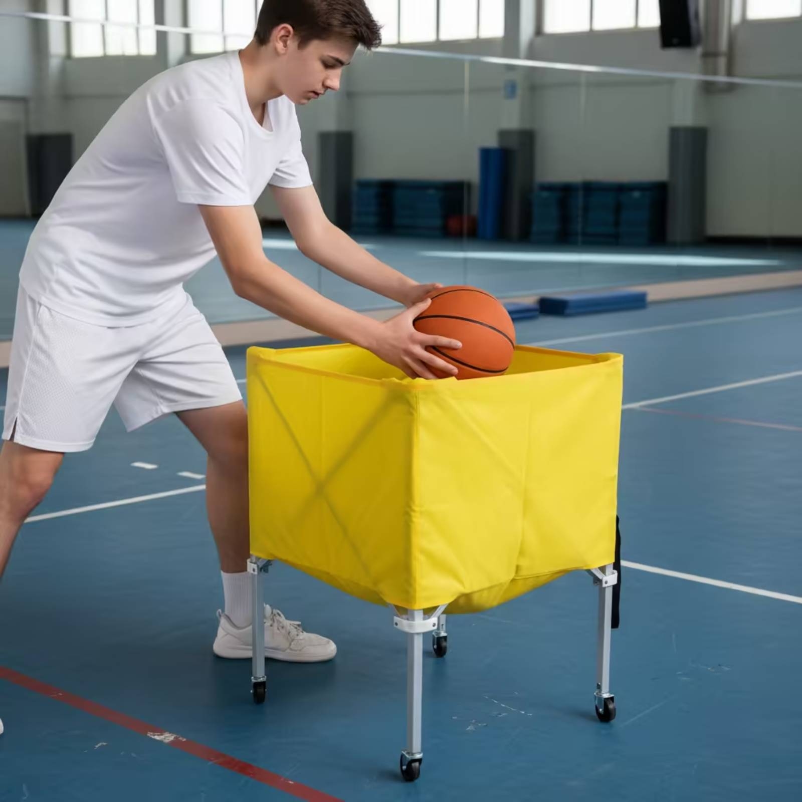 Collapsible Ball Cart Lightwei - Gym Ball review and price