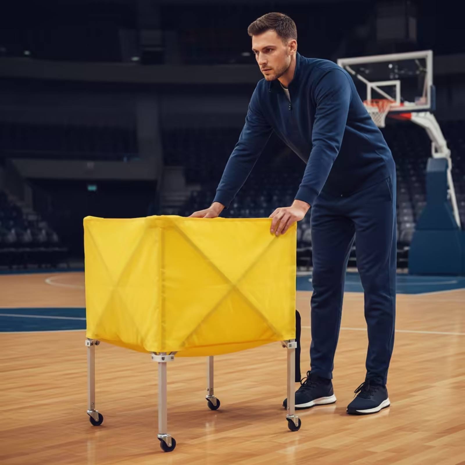 Collapsible Ball Cart Lightwei - Gym Ball review and price