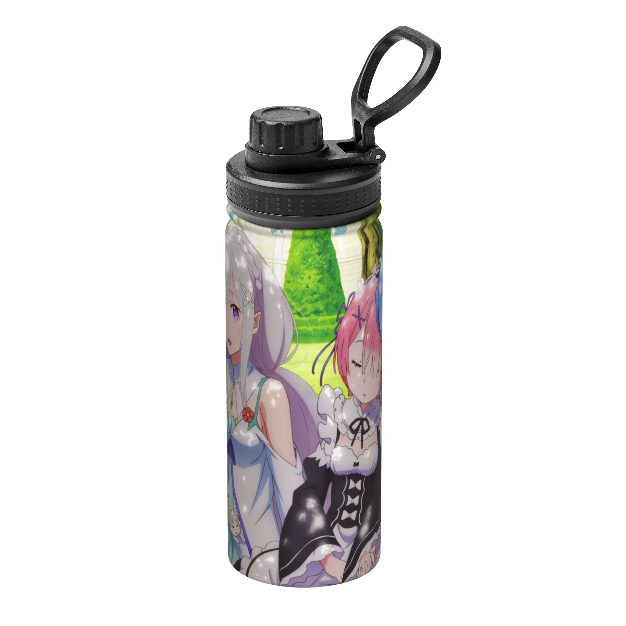 Anime R-Re Zero 18OZ Sports In - Sports Water Bottle Insulated review and price