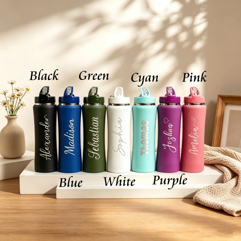 1. Custom Name Soccer Stainles - Sports Water Bottle Insulated review and price