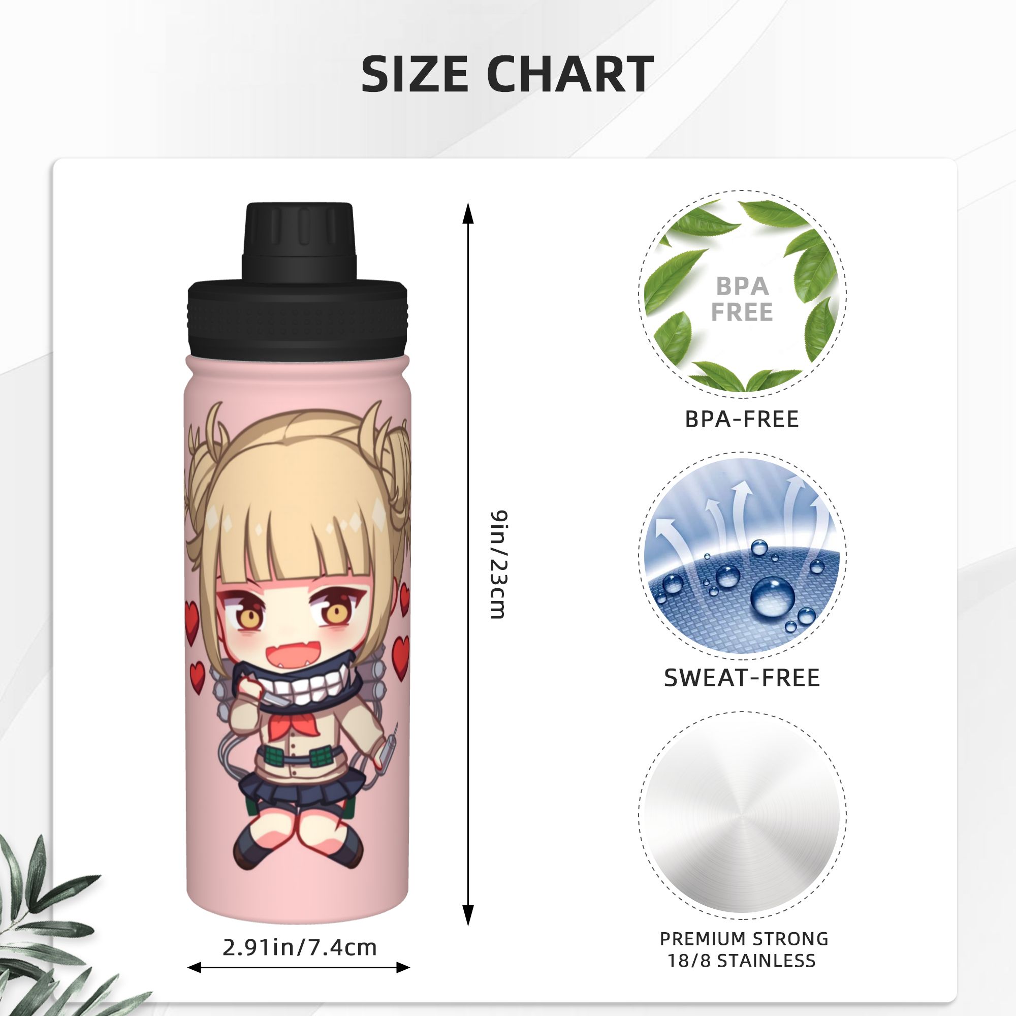Toga My Hero Academia 18OZ Spo - Sports Water Bottle Insulated review and price