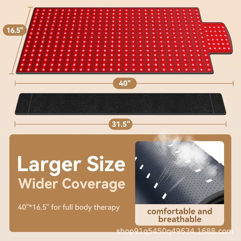 Red Infrared Light Therapy Pad - Yoga Mat review and price